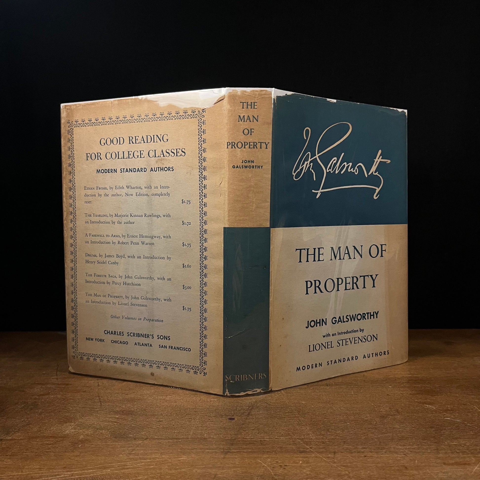 The Man of Property by John Galsworthy (1949) Vintage Hardcover Book