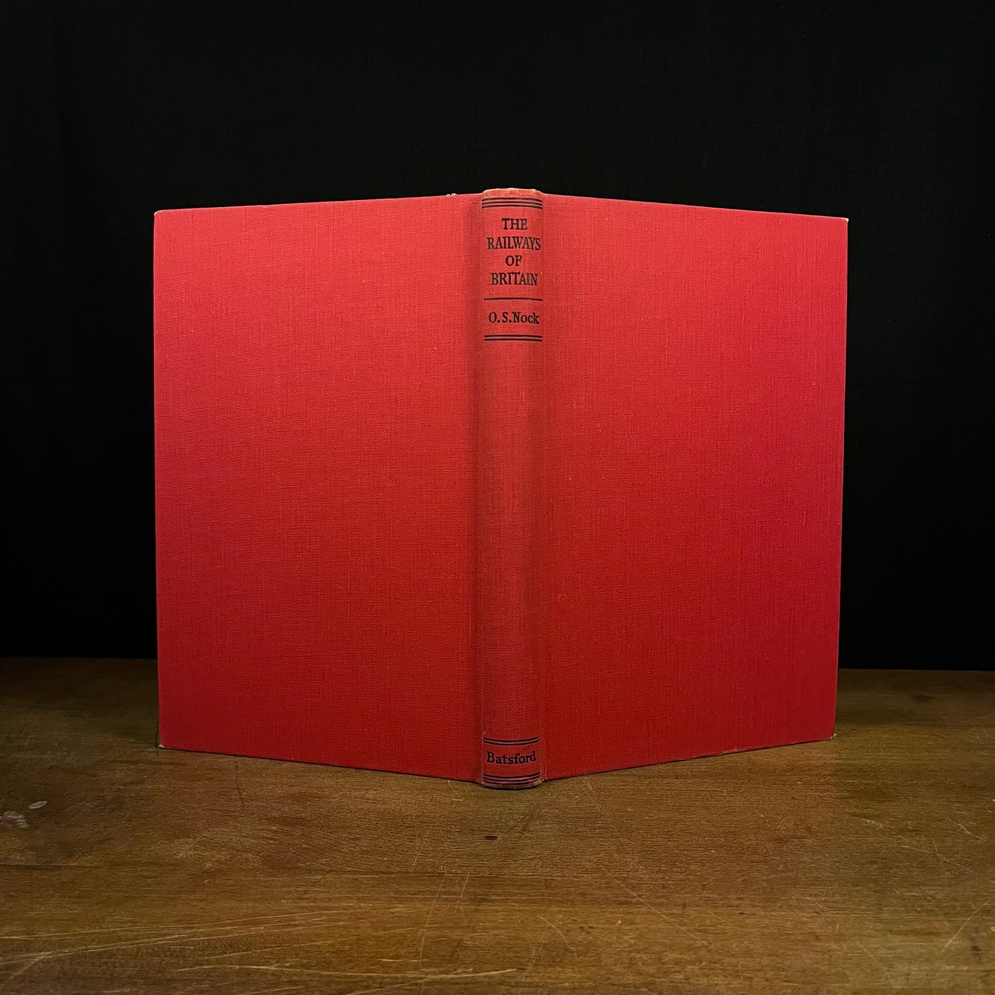 The Railways of Britain: Past and Present by O. S. Nock (1949) Vintage Hardcover Book