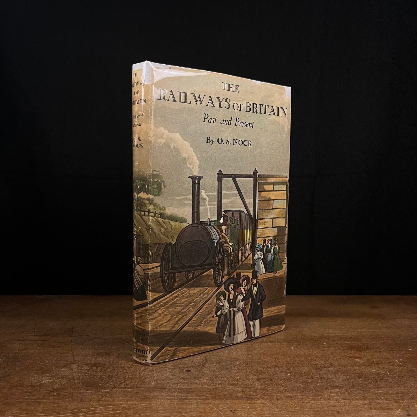 The Railways of Britain: Past and Present by O. S. Nock (1949) Vintage Hardcover Book
