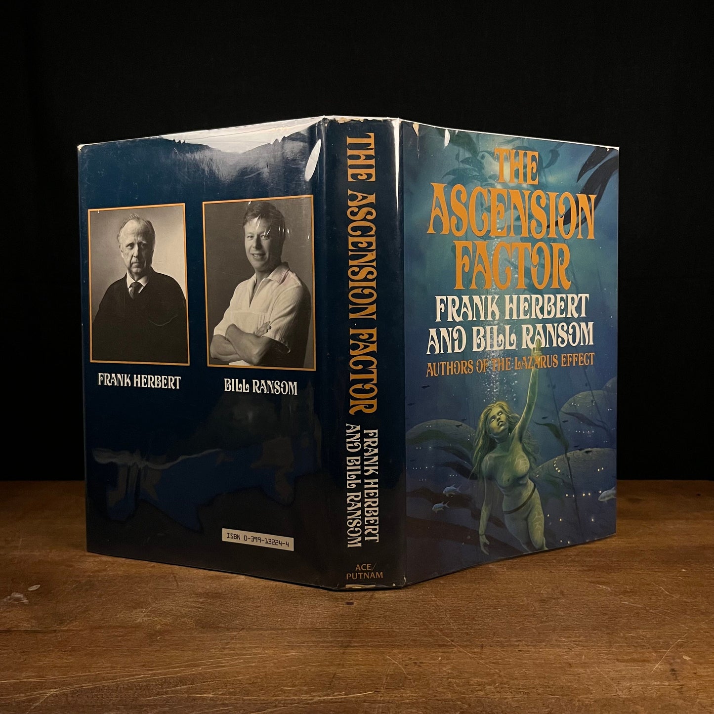 First Printing - The Ascension Factor by Frank Herbert and Bill Ransom (1988) Vintage Hardcover Book