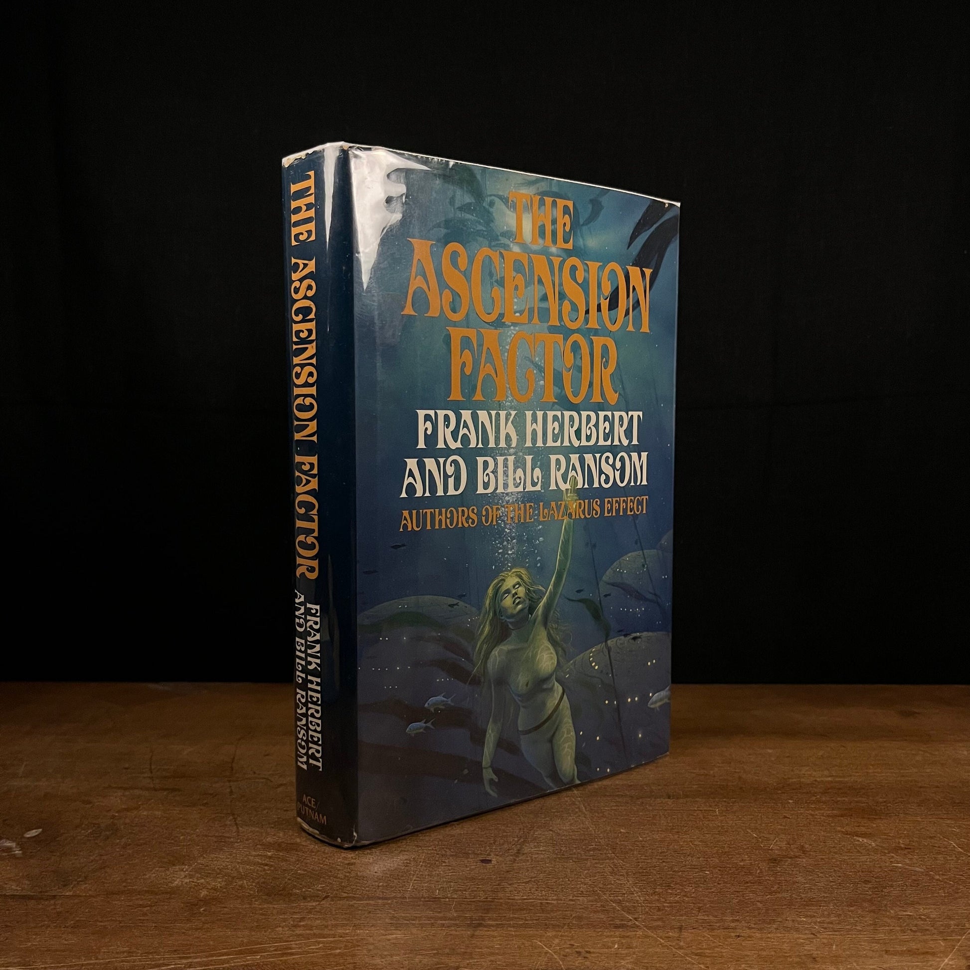 First Printing - The Ascension Factor by Frank Herbert and Bill Ransom (1988) Vintage Hardcover Book