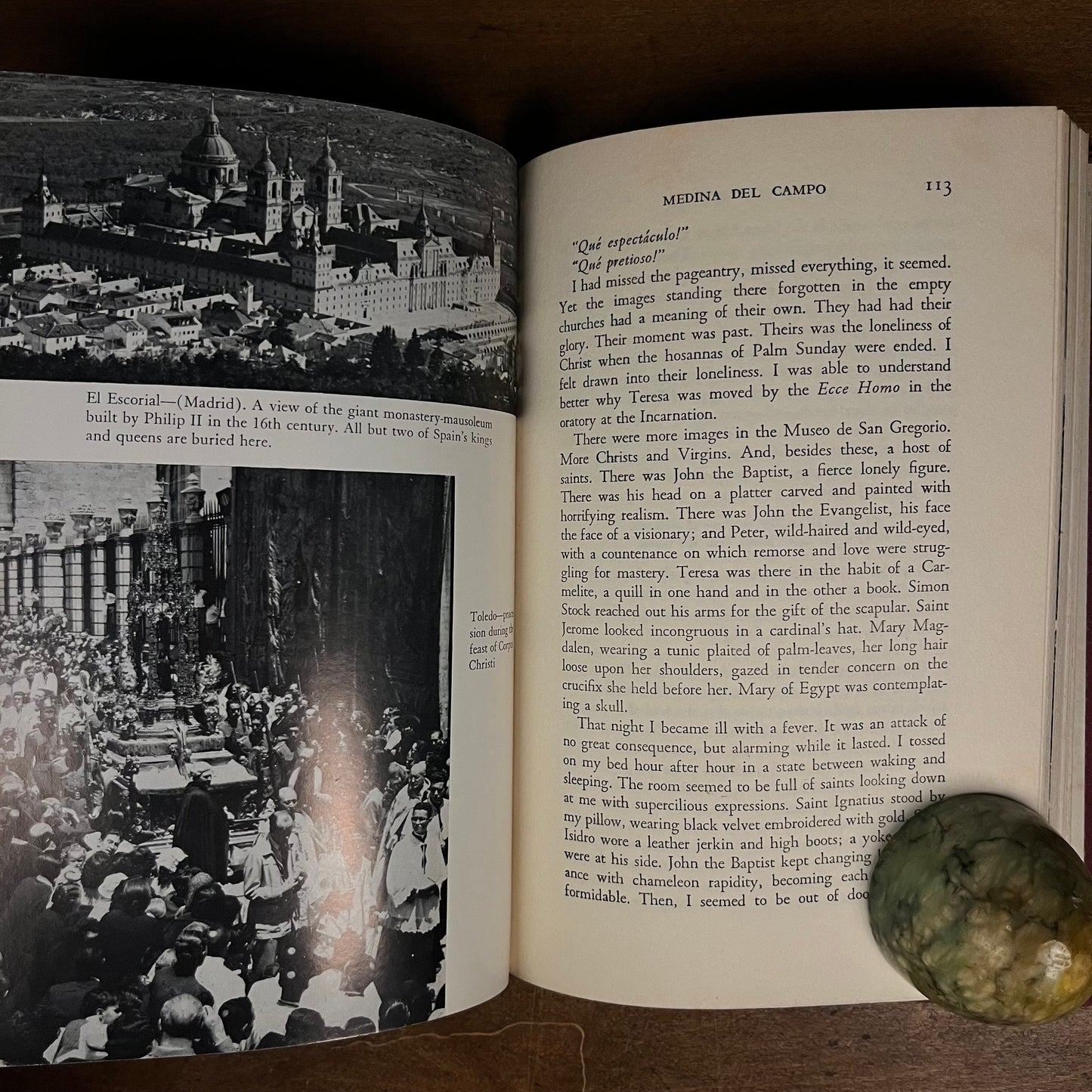 First Printing - Saint Teresa: A Journey in Spain by Elizabeth Hamilton (1959) Vintage Hardcover Book