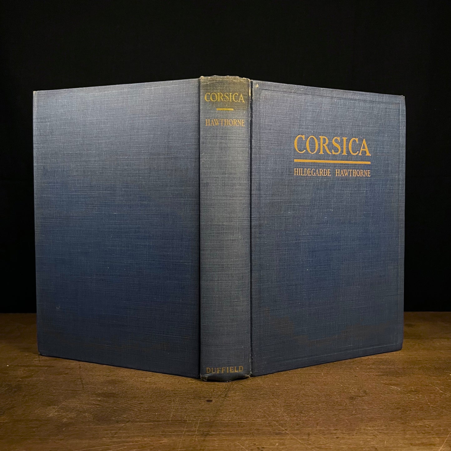 First Printing - Corsica: The Surprising Island by Hildegarde Hawthorne (1926) Vintage Hardcover Book