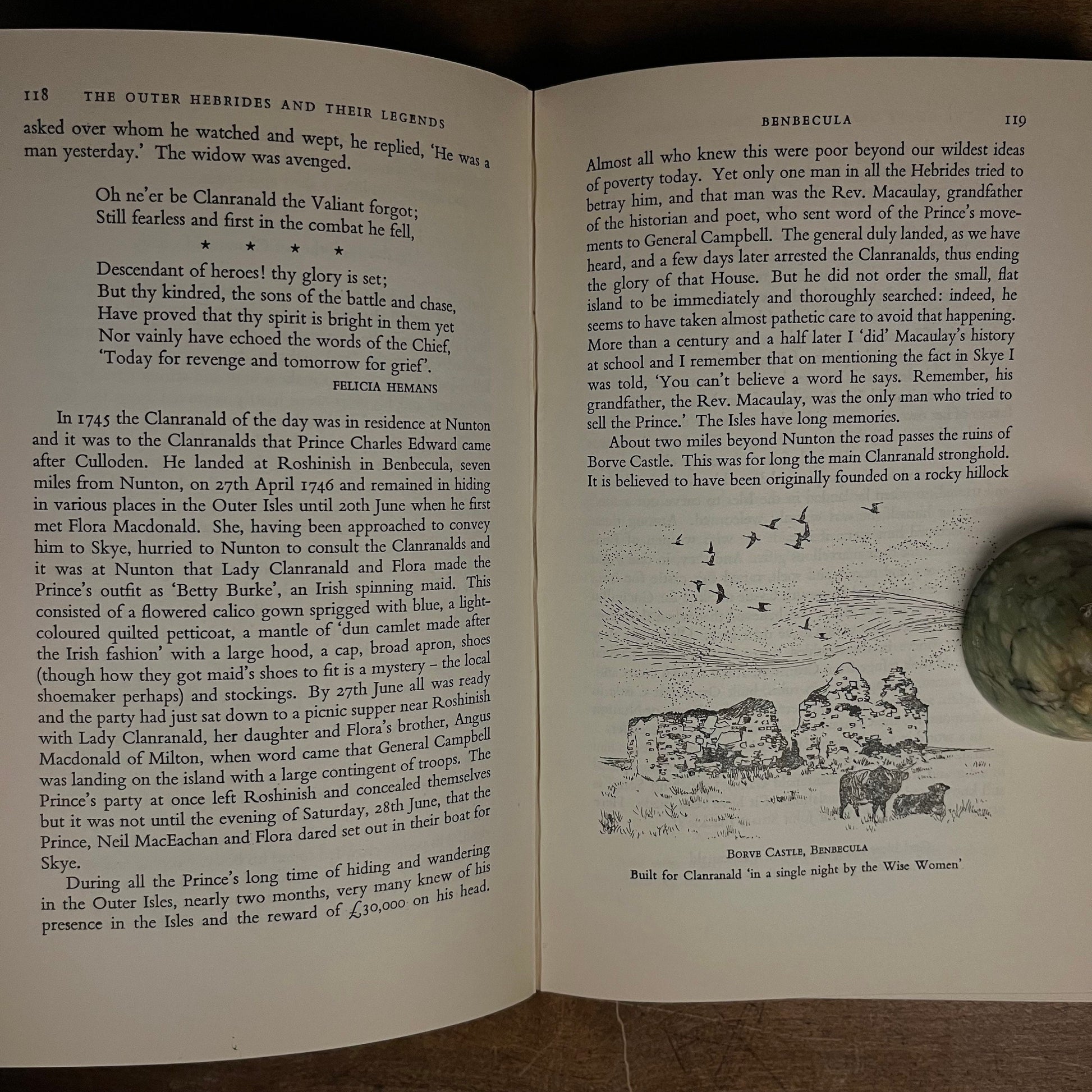 First Printing - The Outer Hebrides and their Legends by Otta F. Swire (1966) Vintage Hardcover Book