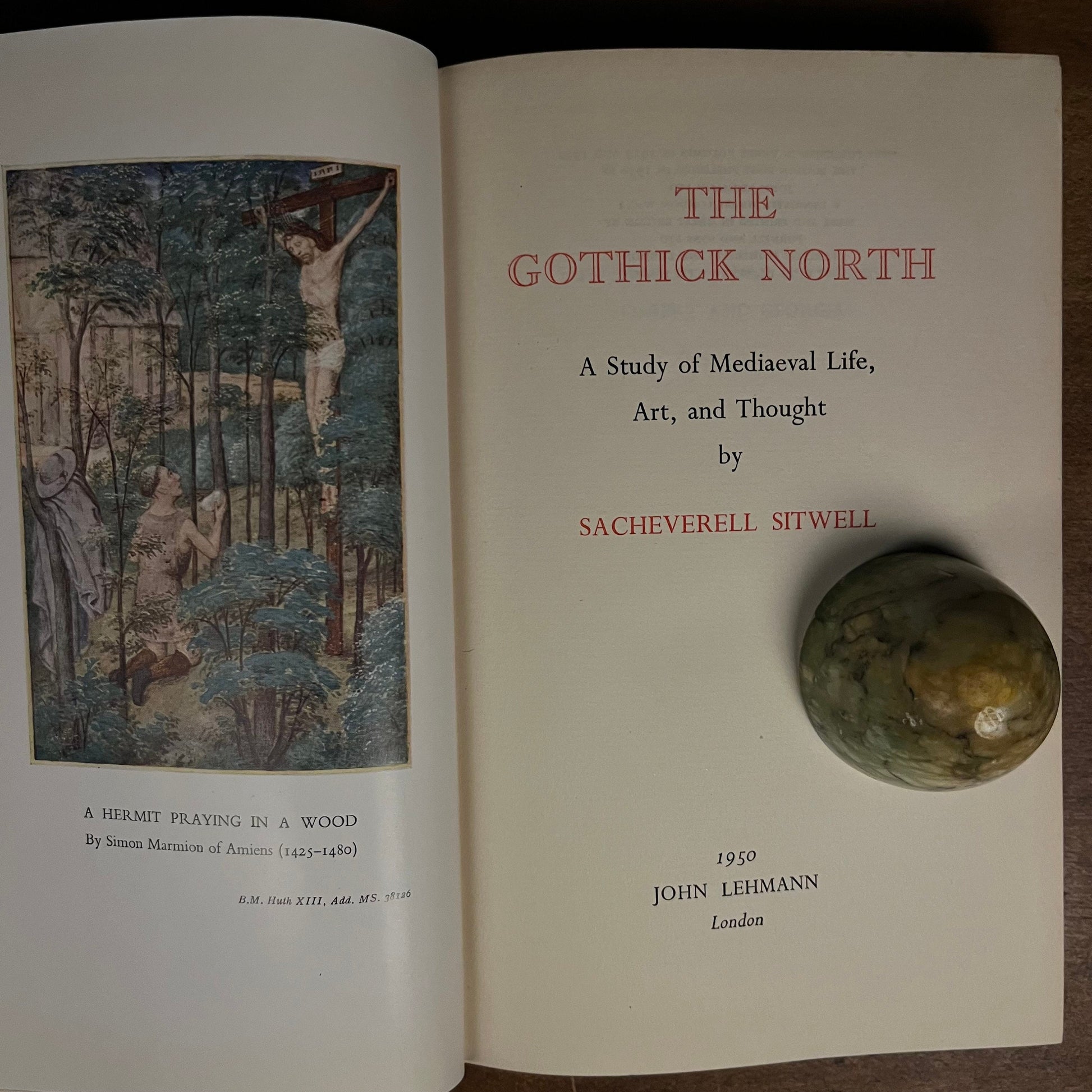 The Gothick North: A Study of Medieval Life, Art, and Thought by Sacheverell Sitwell (1950) Vintage Hardcover Book