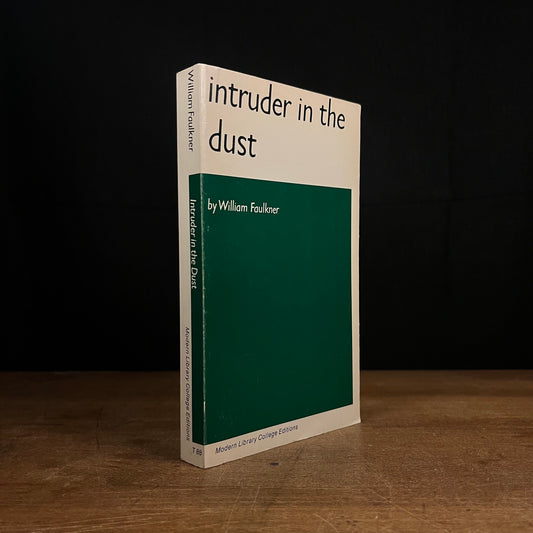 Modern Library - Intruder in the Dust by William Faulkner (1948) Vintage Paperback Book