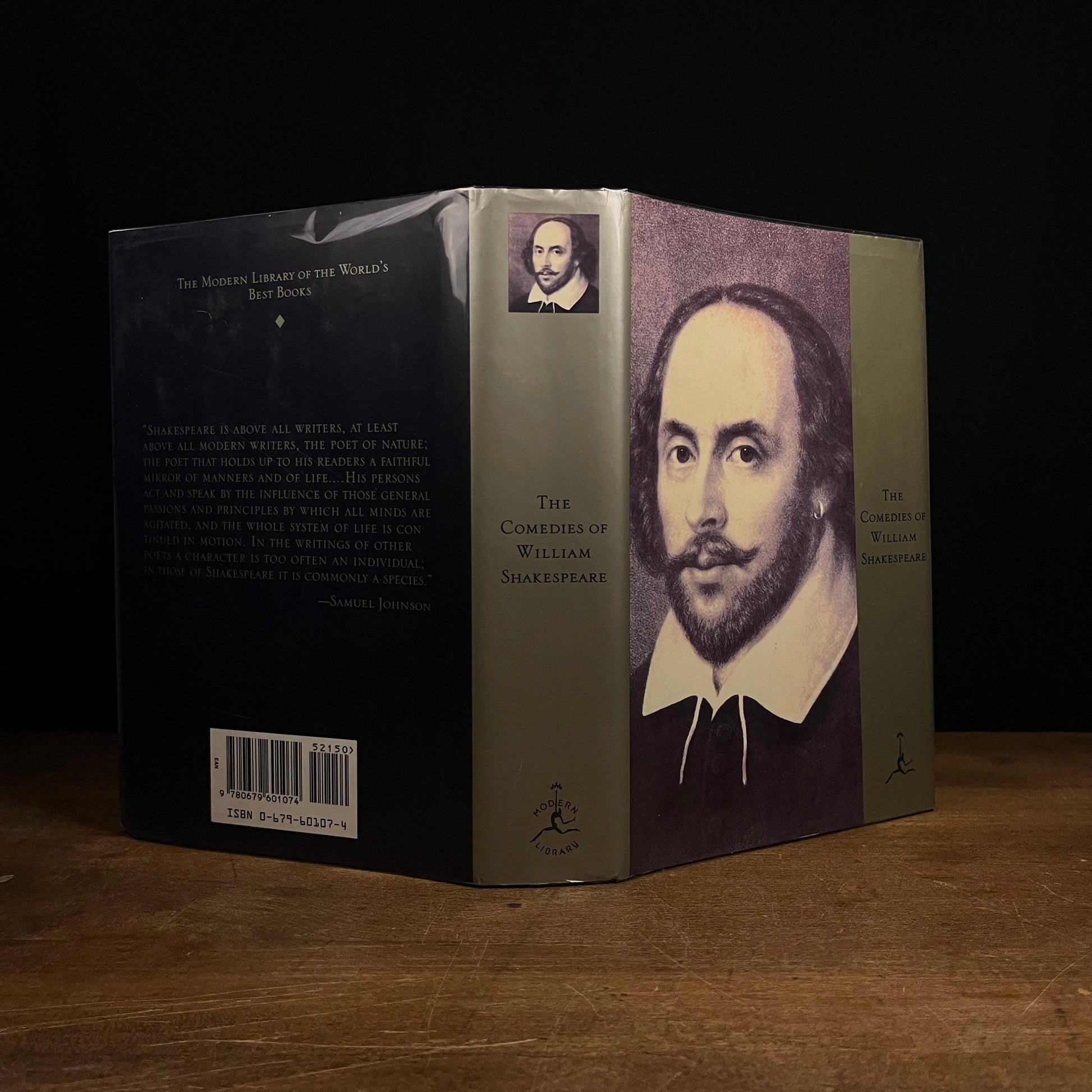 Modern Library - The Comedies of William Shakespeare (1994) Vintage Hardcover Book