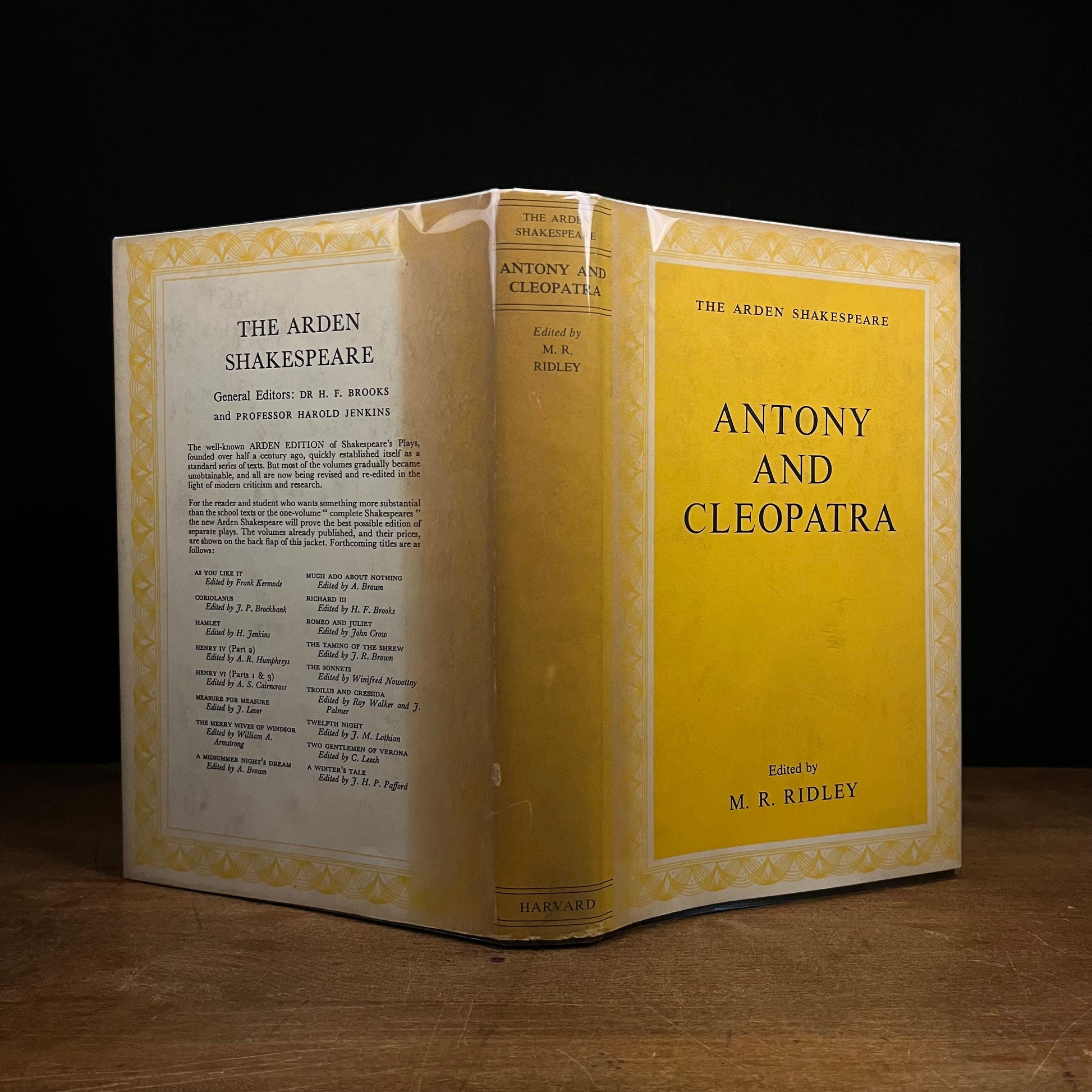 The Arden Shakespeare: Anthony and Cleopatra (1956) Vintage Hardcover Book