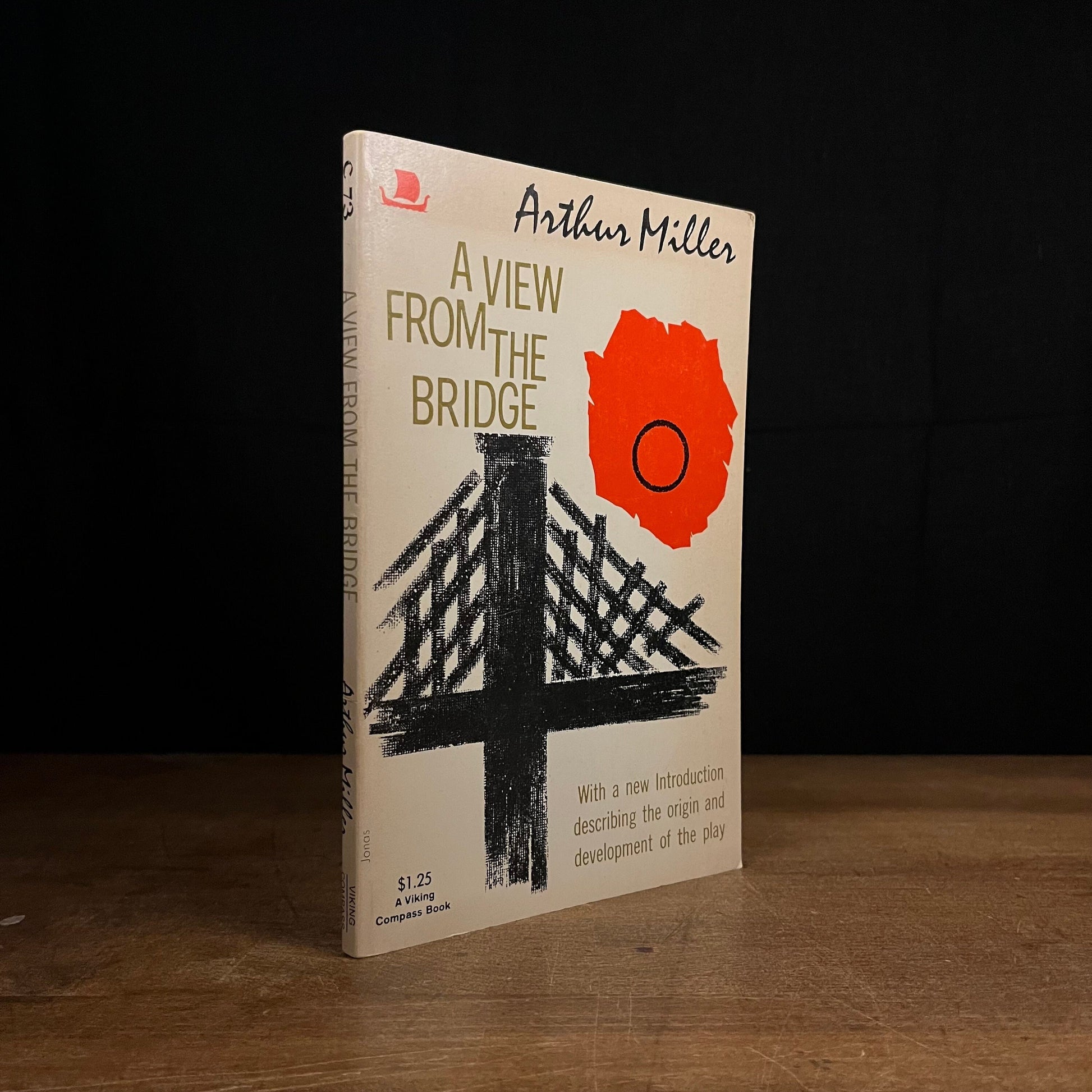 A View from the Bridge by Arthur Miller (1972) Vintage Paperback Book