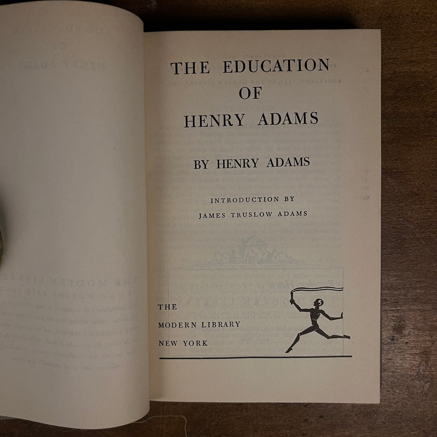 Modern Library - The Education of Henry Adams (1938) Vintage Hardcover Book