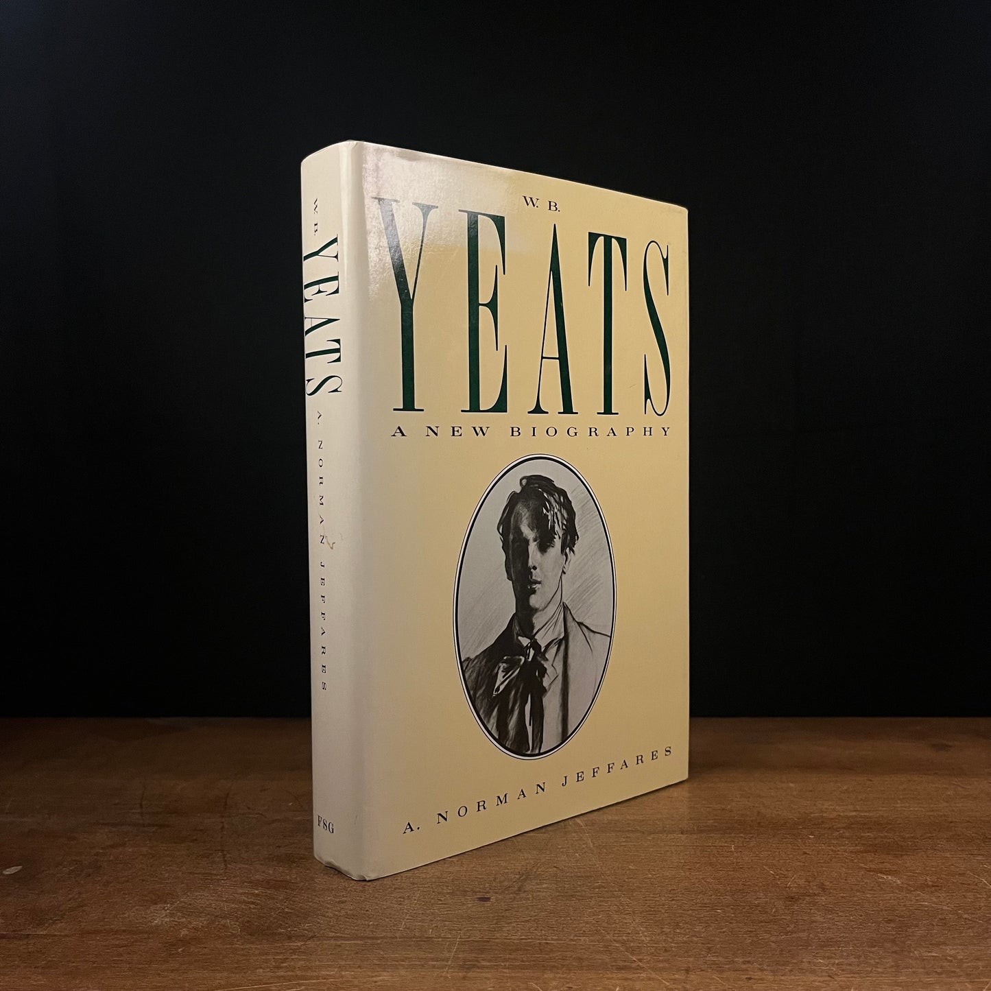 First Printing - W. B. Yeats: A New Biography by A. Norman Jeffares (1989) Vintage Hardcover Book