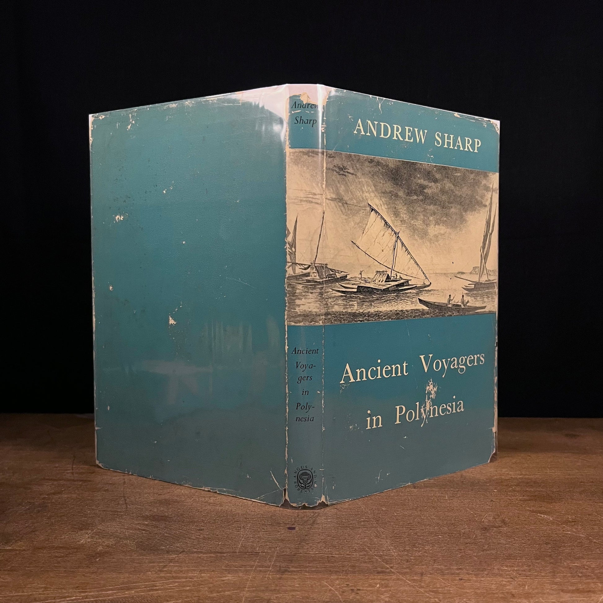 First Printing - Ancient Voyagers in Polynesia by Andrew Sharp (1964) Vintage Hardcover Book