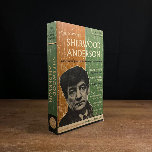 The Portable Sherwood Anderson by Horace Gregory (1958) Vintage Paperback Book