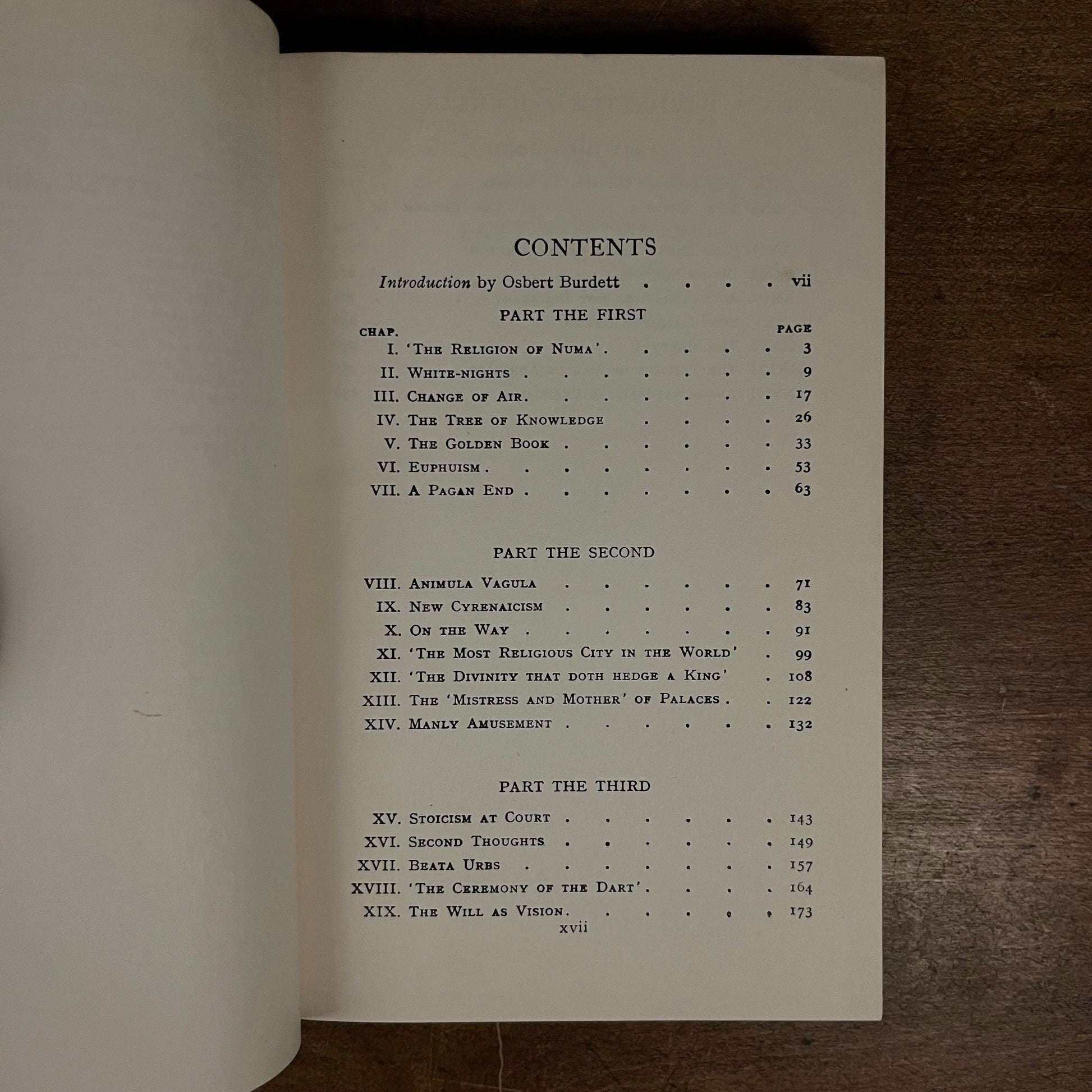 Everyman’s Library - Marius, the Epicurean by Walter Pater (1966) Vintage Hardcover Book