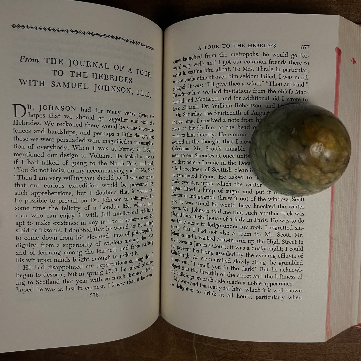 The Portable Johnson and Boswell by Louis Kronenberger (1966) Vintage Hardcover Book