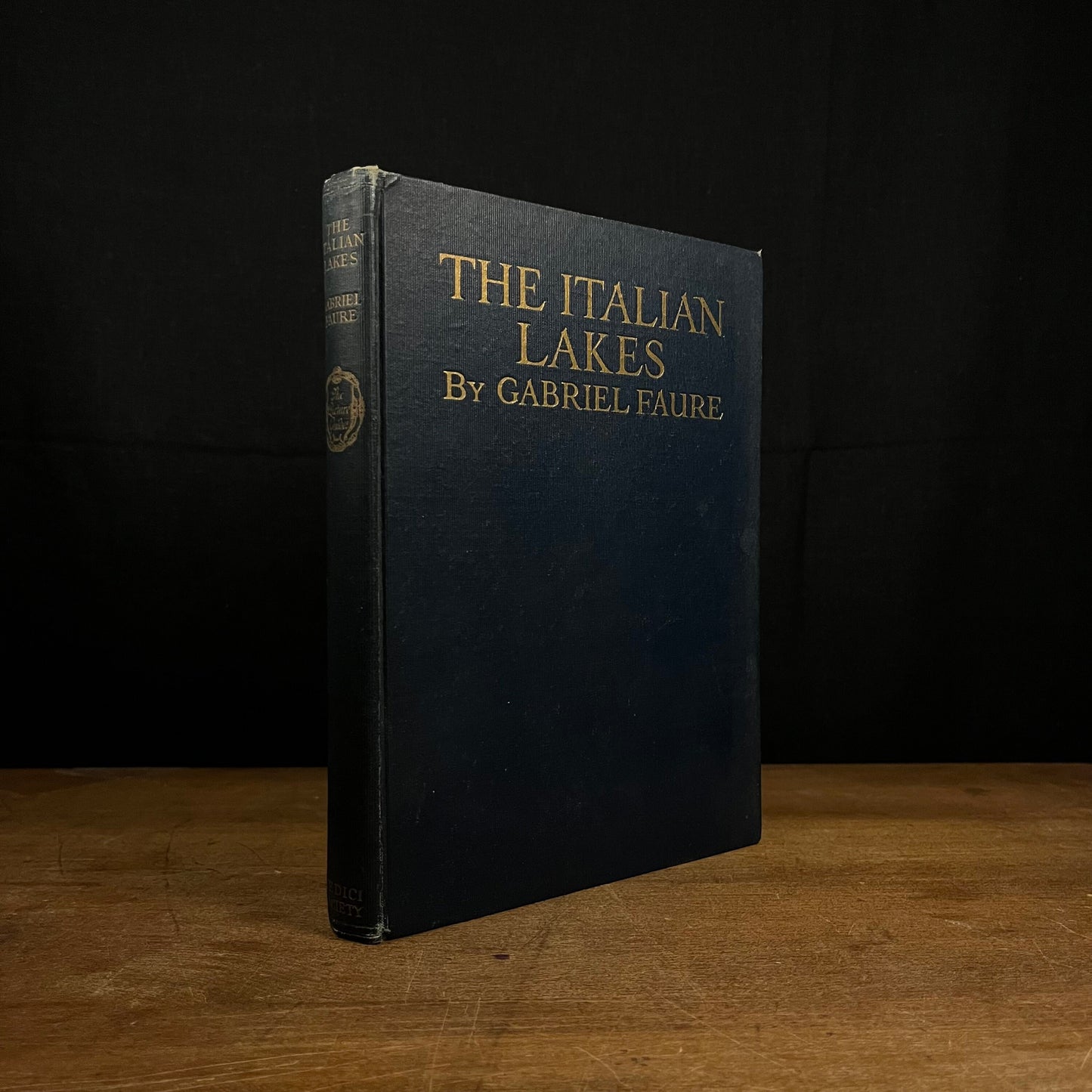 First Printing - The Italian Lakes: Maggiore, Como, Orta, Varese, Lugano, Iseo, Garda by Gabriel Faure (1924) Vintage Hardcover Book