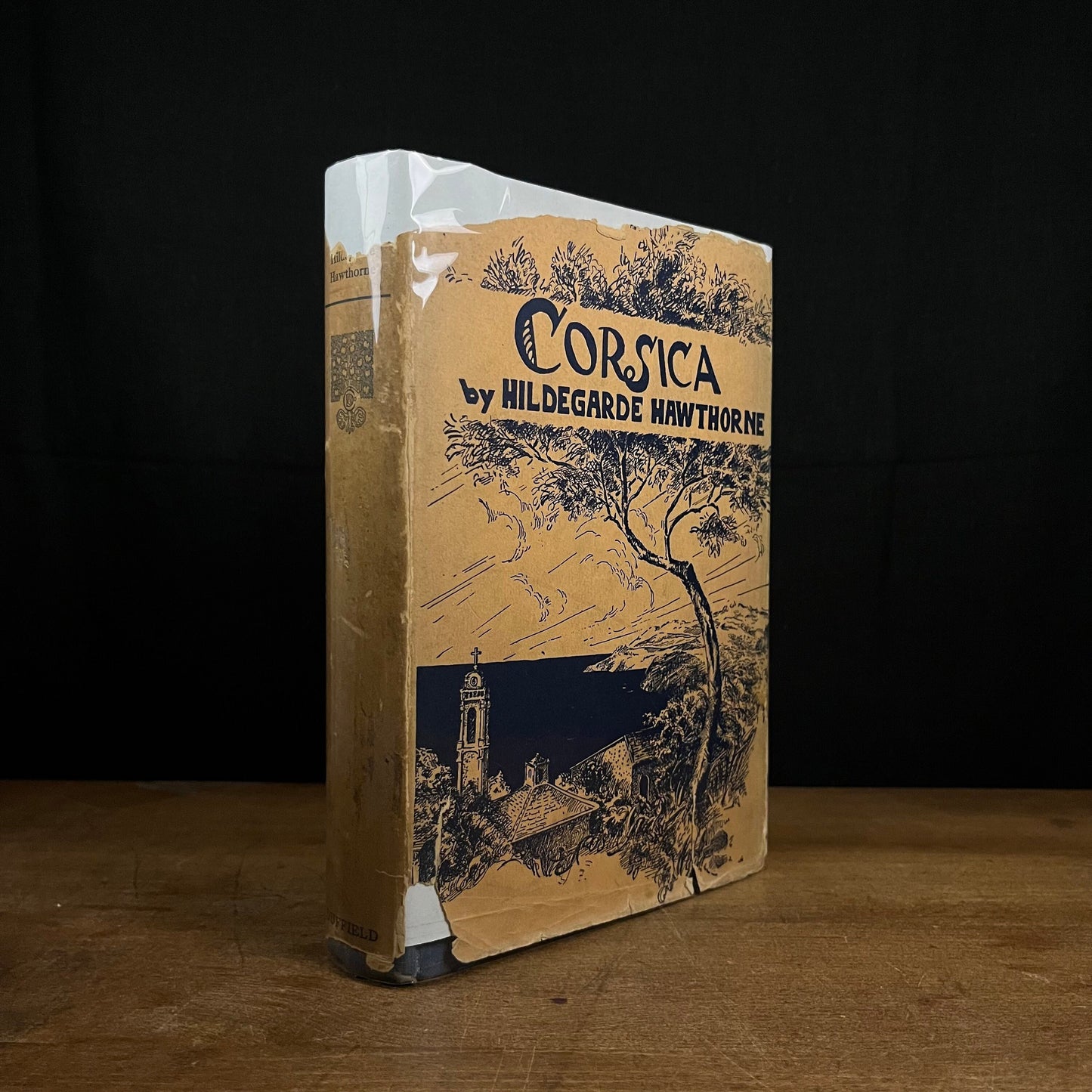 First Printing - Corsica: The Surprising Island by Hildegarde Hawthorne (1926) Vintage Hardcover Book