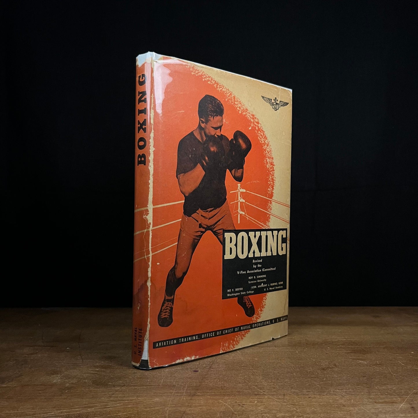 The Naval Aviation Physical Training Manuals: Boxing (1950) Vintage Hardcover Book