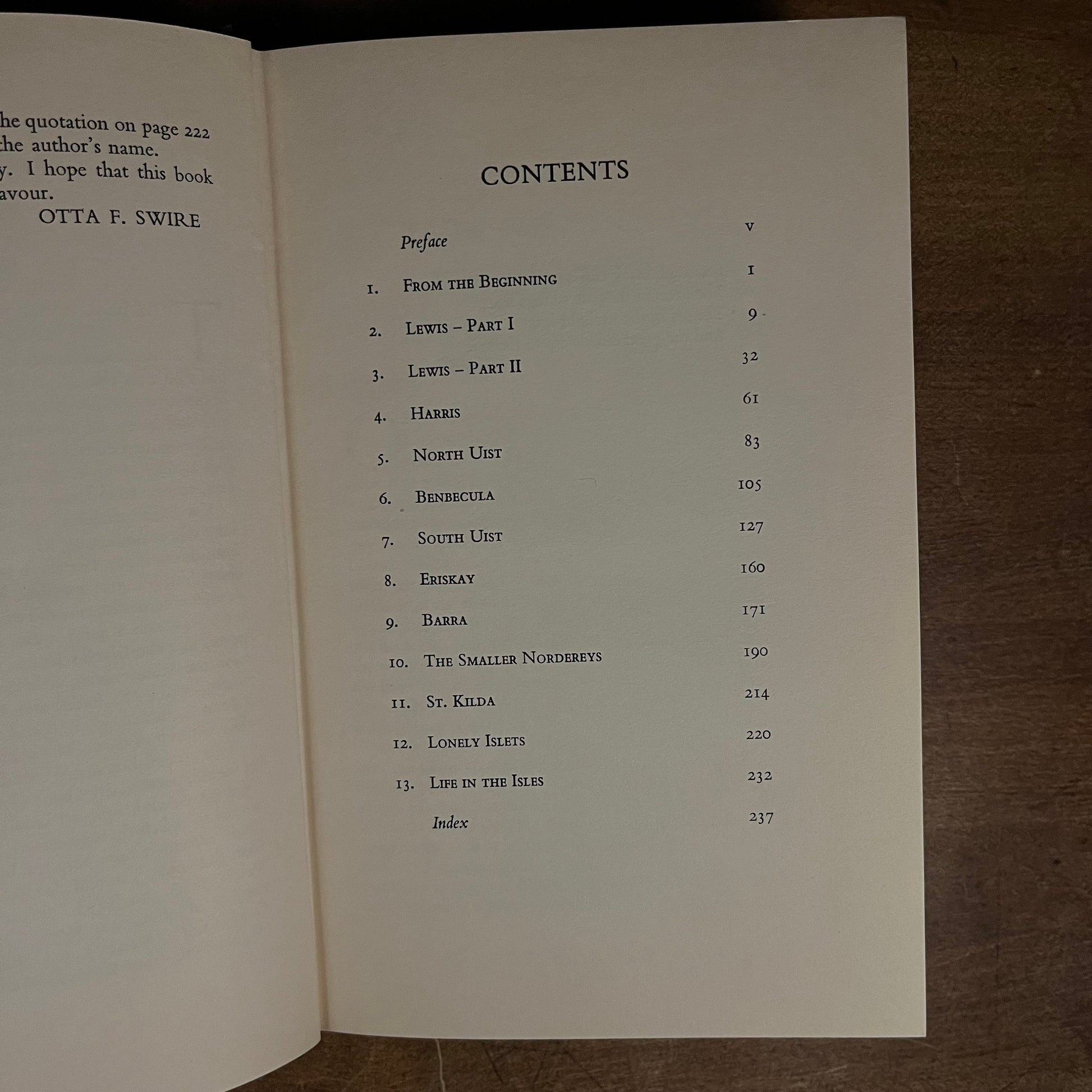 First Printing - The Outer Hebrides and their Legends by Otta F. Swire (1966) Vintage Hardcover Book