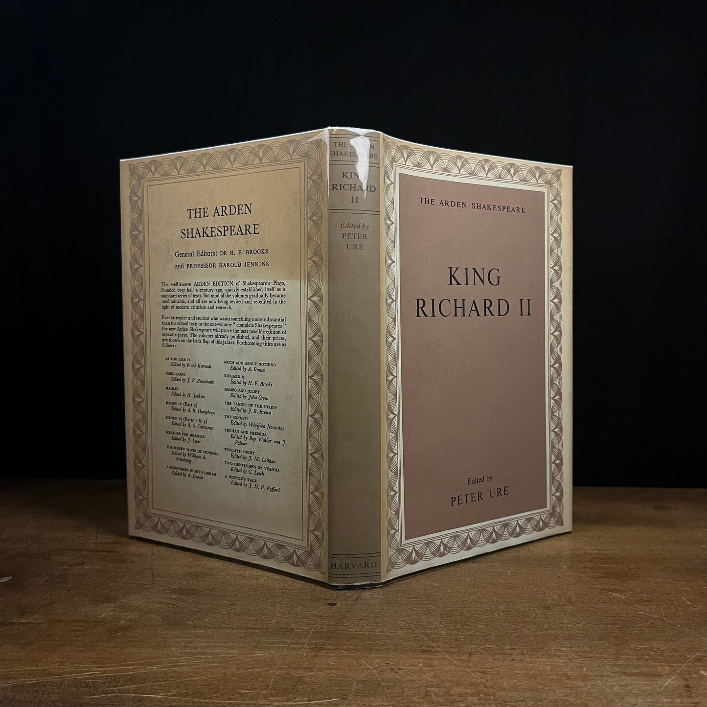 The Arden Shakespeare: King Richard II (1956) Vintage Hardcover Book