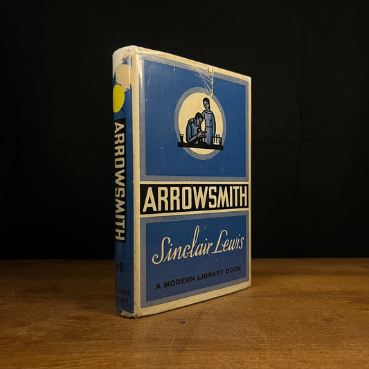 Modern Library - Arrowsmith by Sinclair Lewis (1940) Vintage Hardcover Book