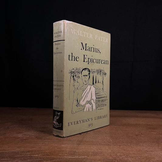 Everyman’s Library - Marius, the Epicurean by Walter Pater (1966) Vintage Hardcover Book