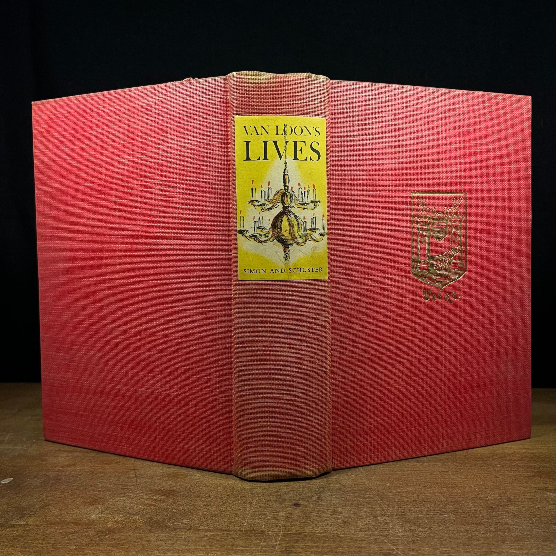 First Printing - Lives: Being a true and faithful account of a number of highly by Hendrik Willem Van Loon (1942) Vintage Hardcover Book