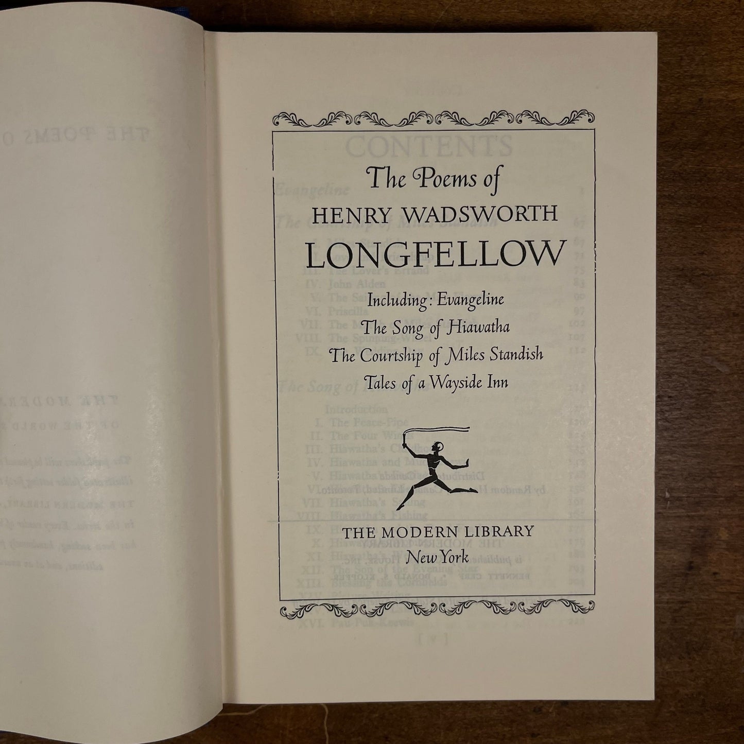 Modern Library - The Poems of Longfellow (1940) Vintage Hardcover Book