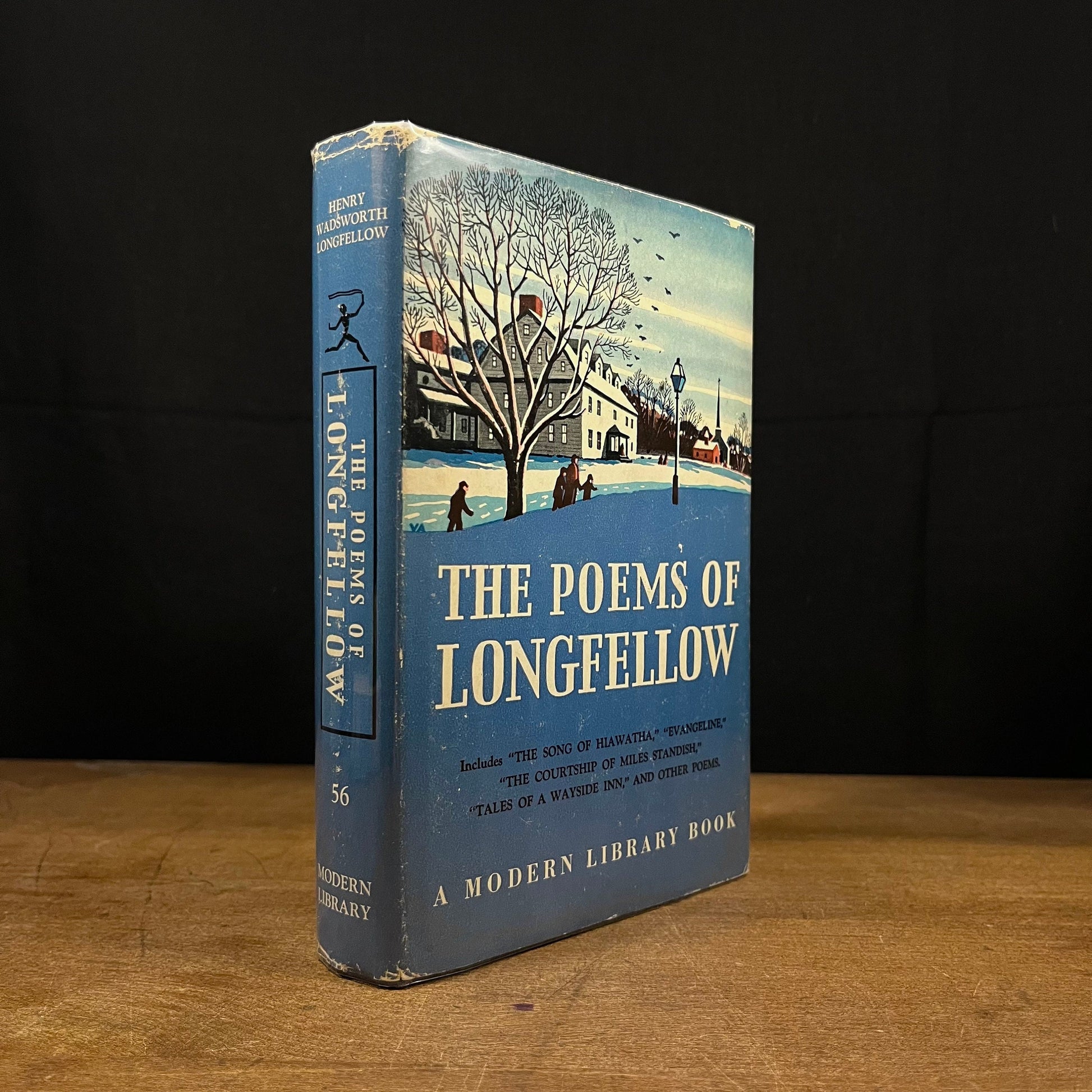 Modern Library - The Poems of Longfellow (1940) Vintage Hardcover Book