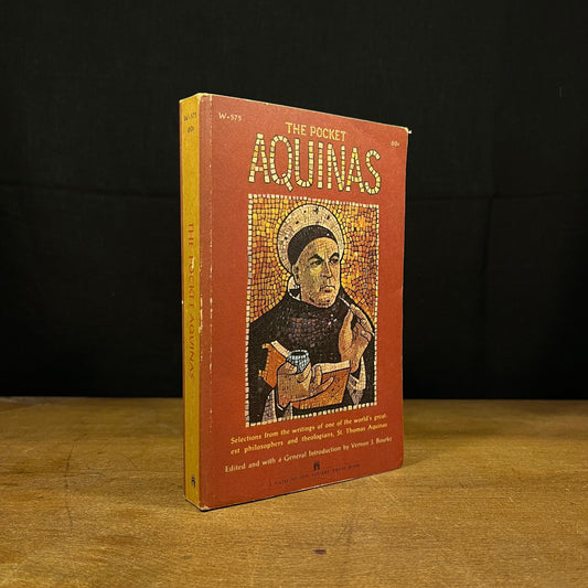 The Pocket Aquinas by Vernon J. Bourke (1962) Vintage Paperback Book