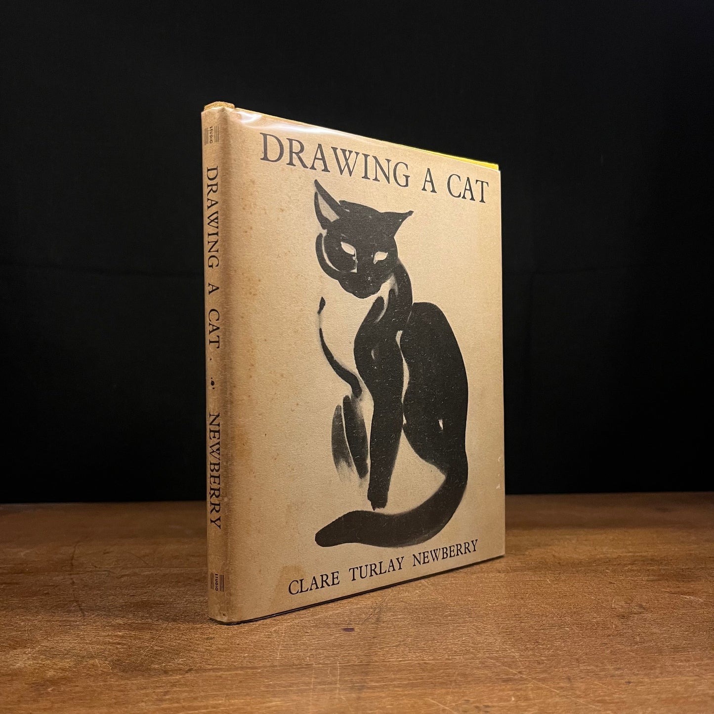 Third Printing - Drawing a Cat by Clare Turlay Newberry (1941) Vintage Hardcover Book