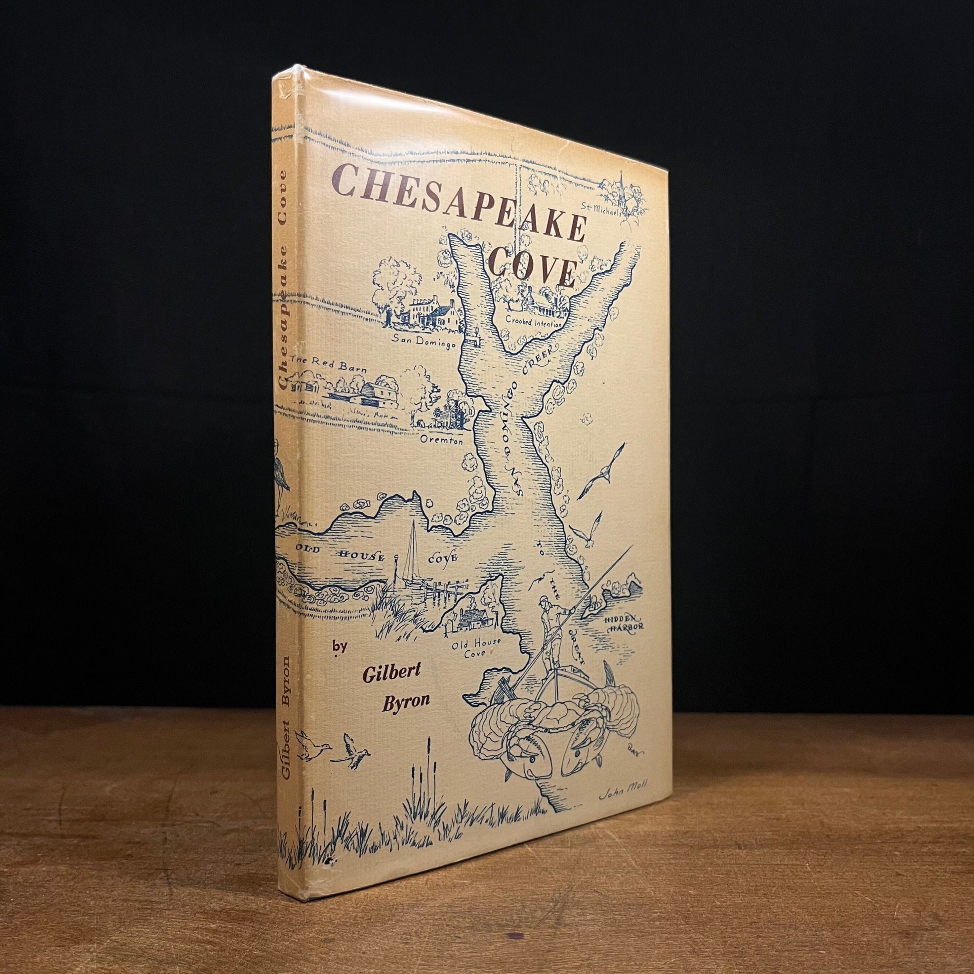 First Printing - Chesapeake Cove by Gilbert Byron (1953) Vintage Hardcover Book