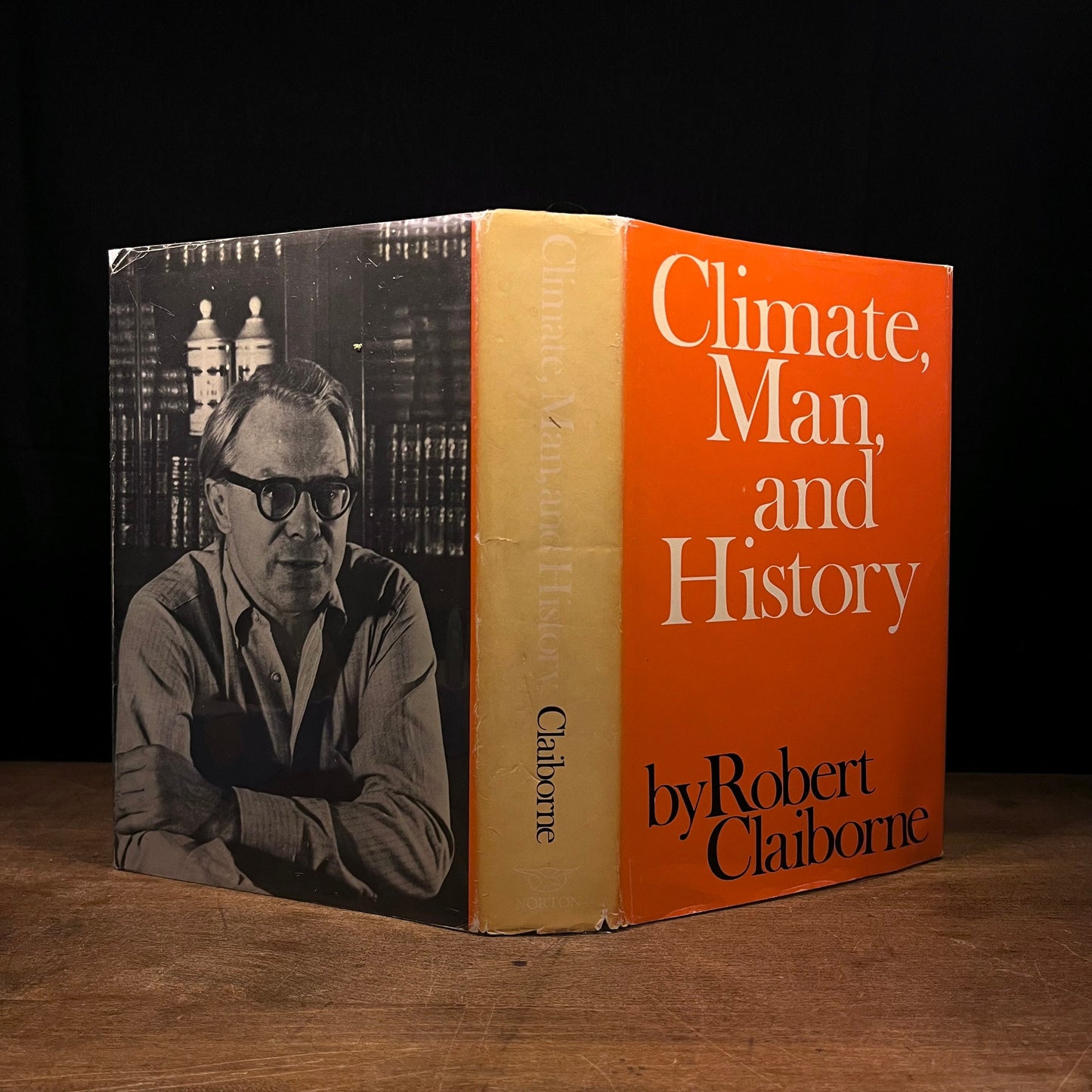 First Printing - Climate, Man, and History by Robert Claiborne (1970) Vintage Hardcover Book