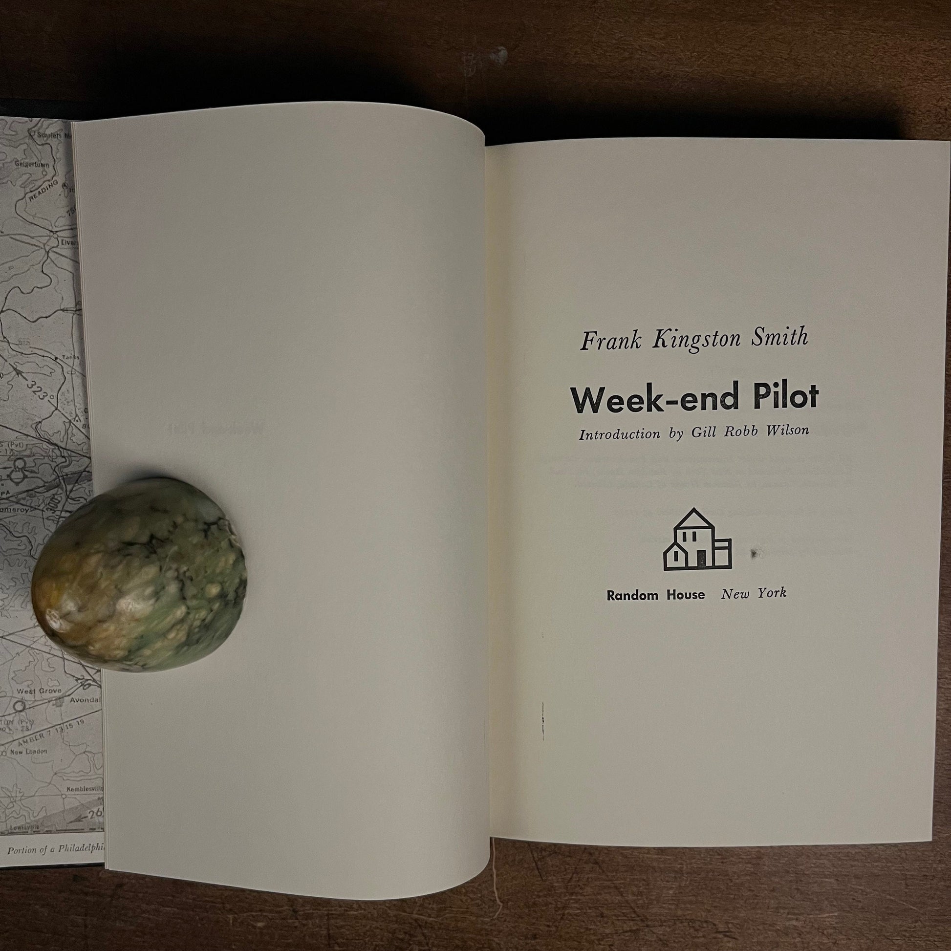 Third Printing - Week-End Pilot by Frank Kingston Smith (1957) Vintage Hardcover Book