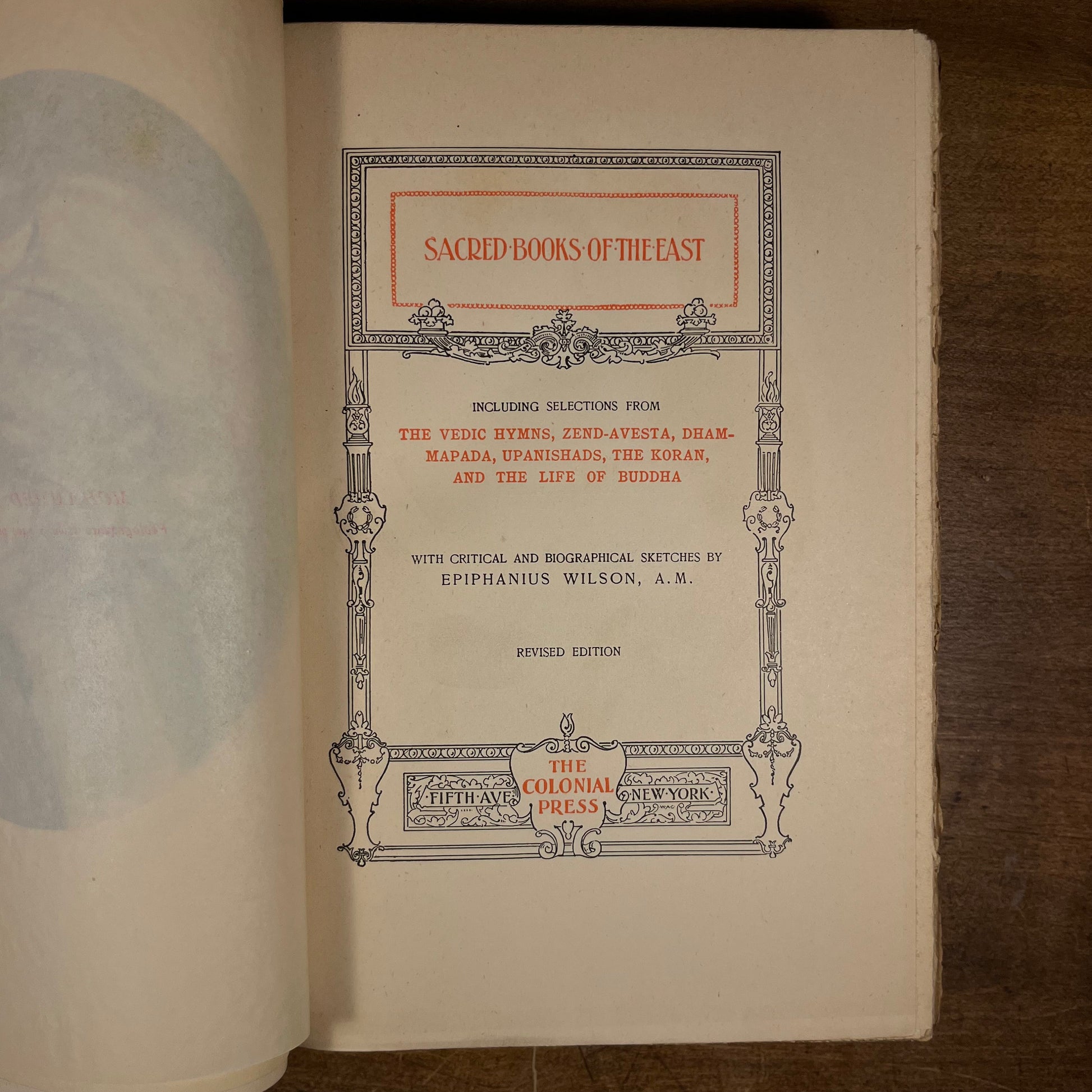 Sacred Books of the East by Epiphanius Wilson (1900) Vintage Hardcover Book