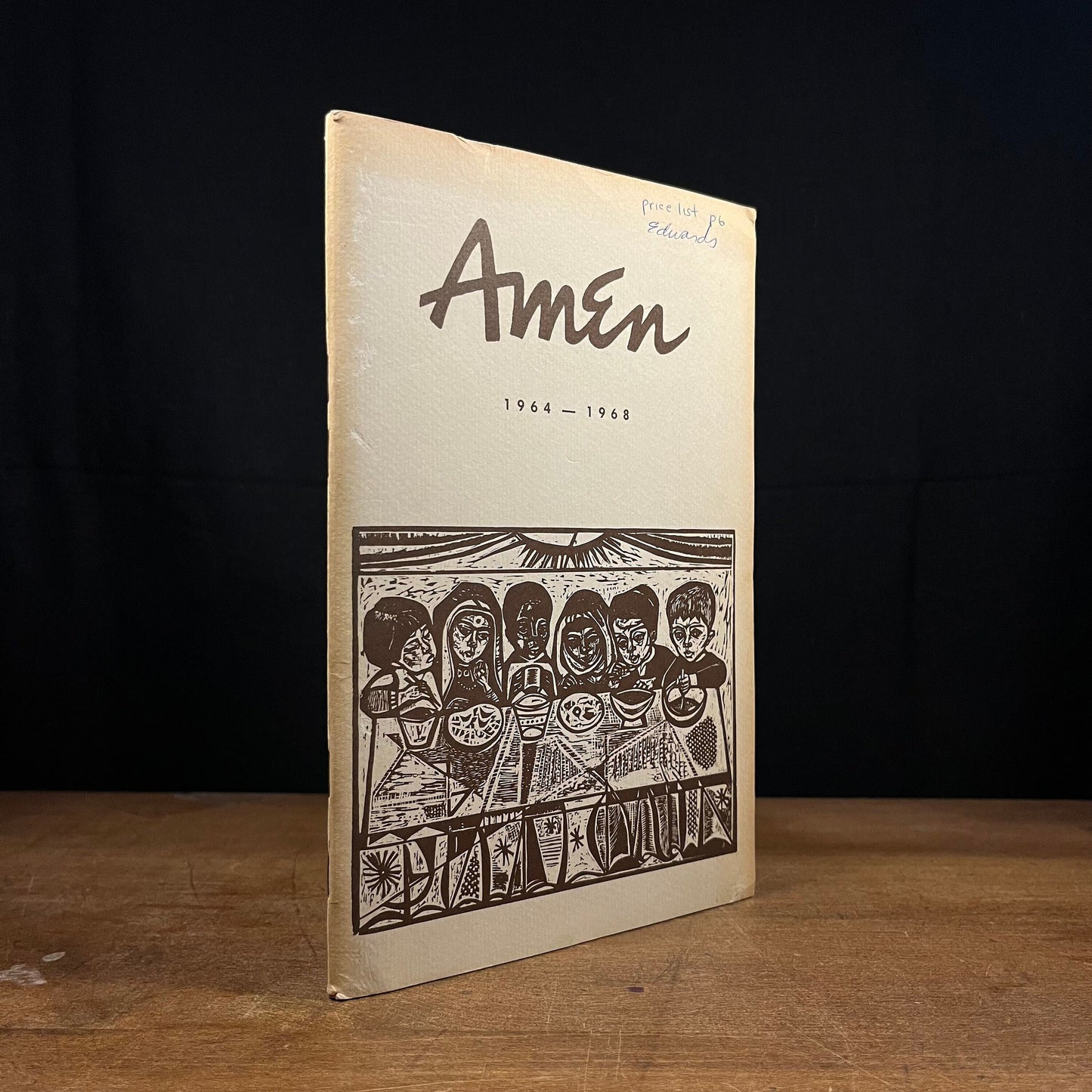 Amen (1964-1968) by Irving Amen (1968) Vintage Softcover Art Catalog