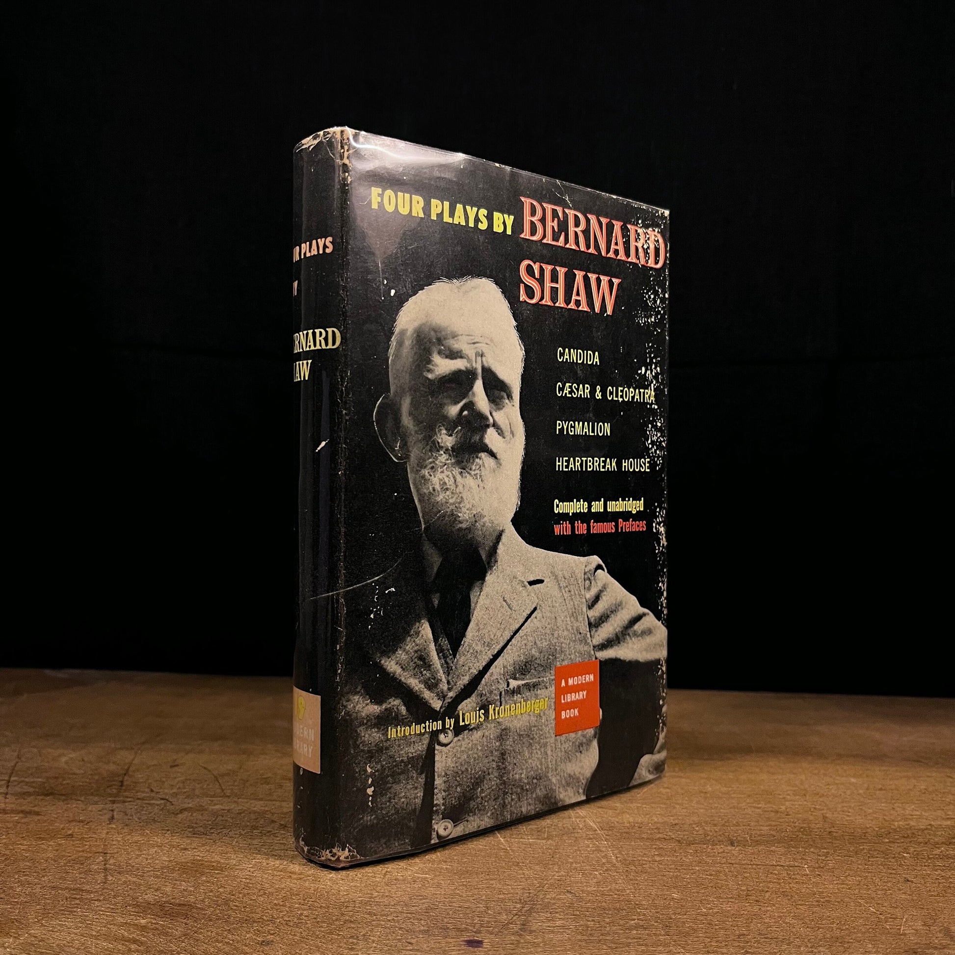 Modern Library - Four Plays by Bernard Shaw (1953) Vintage Hardcover Book