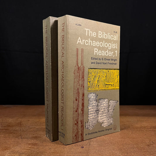 The Biblical Archaeologist Reader, Volumes 1 and 2 (1961, 1964) Vintage Paperback Books