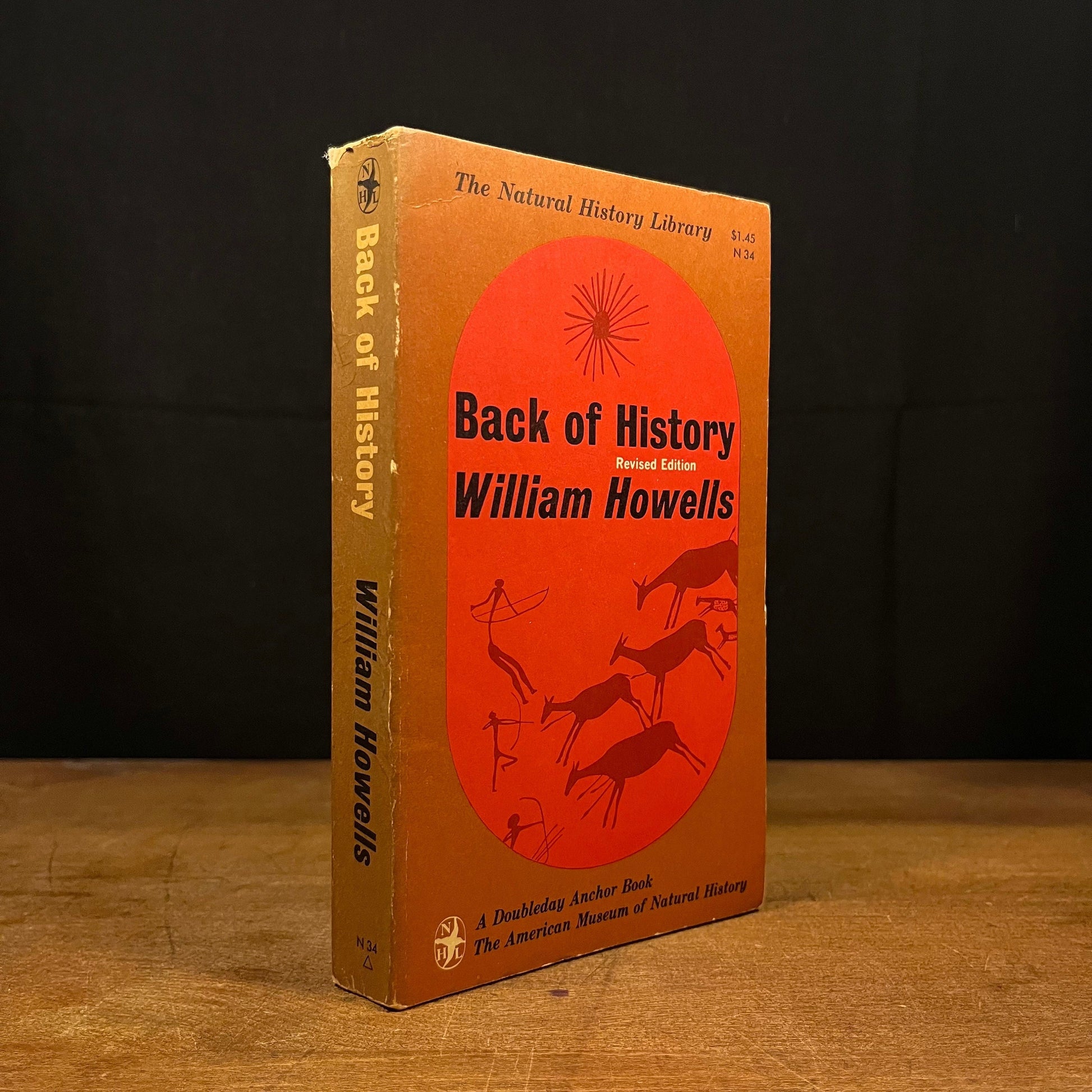 Back of History: The Story of Our Own Origins by William Howells (1963) Vintage Paperback Book